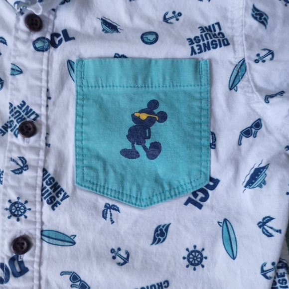 Disney Cruise Line Kid's Shirt Size Small - Picture 3 of 7